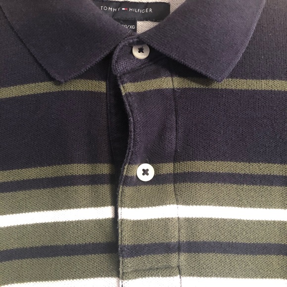 Tommy Hilfiger Color Block Striped Polo - Picture 4 of 6